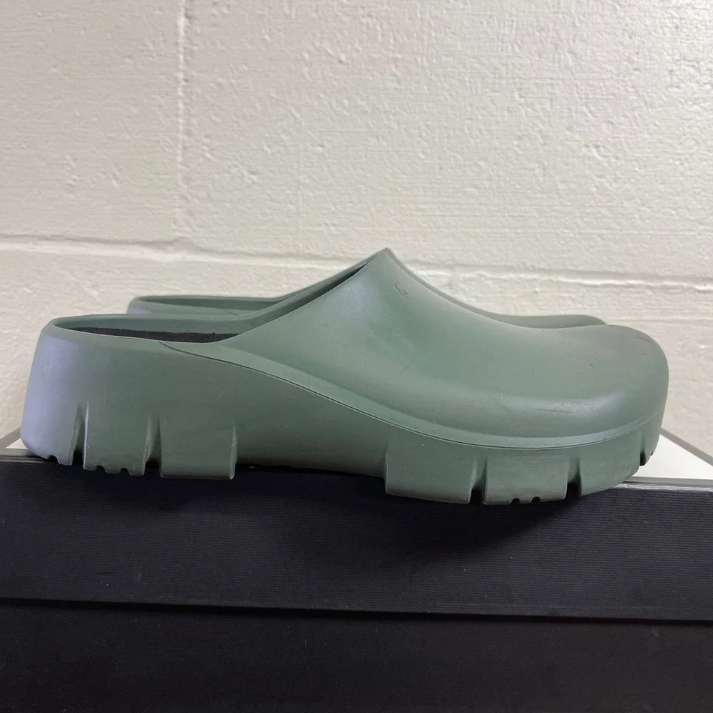 Birkenstock Super Birki 2.0 Green Polyurethane Clog Mule Slip On Men 44 EU/11 US